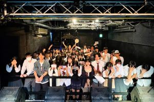 軽音楽部合同ライブ集合写真